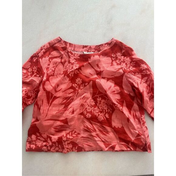 Joie Tops - Joie 100% linen floral shirt, size M